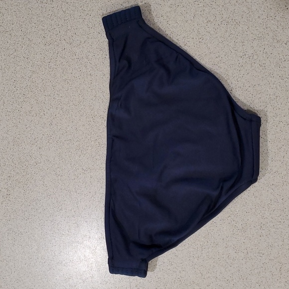 Seafolly Quilted Bikini Swim Bottom in True Navy, Size US 6 - Picture 2 of 7